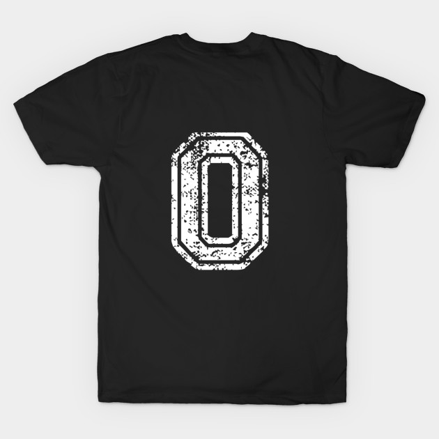 Number 0 Baseball Football Soccer Birthday Gift by jordanfaulkner02